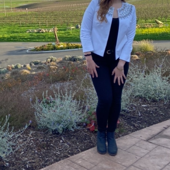 Brooks Brothers jeweled jacket/blazer size 8 - Picture 7 of 10